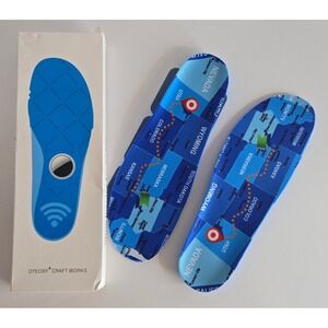 Dyeoxy Craft Works Smart Insoles with Apple AirTag Holder Anti-Lost Comfort New‎